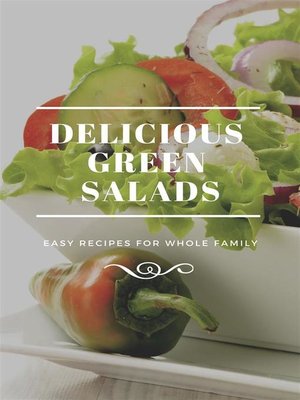 cover image of Delicious Green Salads